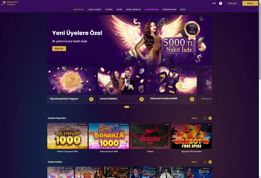 Discount Casino ekran görüntüsü